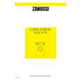 ZANUSSI FLS472 Manual de Usuario