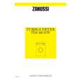 ZANUSSI TDS483EW Manual de Usuario