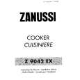 ZANUSSI Z9042W Manual de Usuario