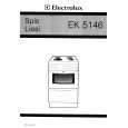 ELECTROLUX EK5146 Manual de Usuario