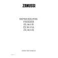 ZANUSSI ZX56/4SA Manual de Usuario