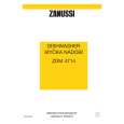 ZANUSSI ZDM4714N Manual de Usuario