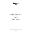 REX-ELECTROLUX FMS51XE Manual de Usuario