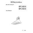 ELECTROLUX EFC935X/SP Manual de Usuario