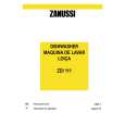 ZANUSSI ZDI111N Manual de Usuario