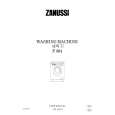 ZANUSSI F804 Manual de Usuario