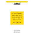 ZANUSSI ZOB985QPX Manual de Usuario