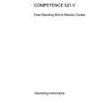 AEG Competence 521 V W Manual de Usuario