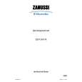 ZANUSSI ZER240W Manual de Usuario