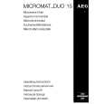 AEG MCDUO15-W Manual de Usuario