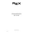 REX-ELECTROLUX RT18SF Manual de Usuario