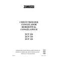 ZANUSSI ZCF220 Manual de Usuario