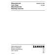 ZANKER CF2000 Manual de Usuario
