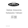 ROSENLEW RTT2060 Manual de Usuario