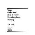ZANUSSI ZHC919X2 Manual de Usuario