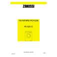 ZANUSSI FE825G Manual de Usuario