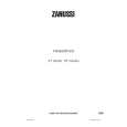 ZANUSSI ZT164R5 Manual de Usuario
