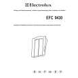 ELECTROLUX EFC9430X Manual de Usuario