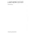AEG Lavatherm 323 D Manual de Usuario