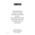 ZANUSSI ZI9230/2T Manual de Usuario