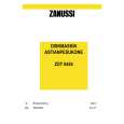 ZANUSSI ZDT6454 Manual de Usuario