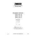 ZANUSSI ZWD1471W Manual de Usuario