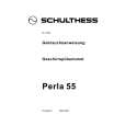 SCHULTHESS PERLA 55 WS Manual de Usuario