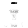 ZANUSSI F1002V Manual de Usuario