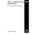 AEG LAV9250 Manual de Usuario