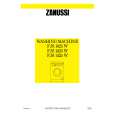ZANUSSI FJS1025 Manual de Usuario