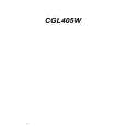 FAURE CGL405W Manual de Usuario