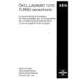 AEG LAV1270 Manual de Usuario