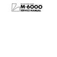 LUXMAN M6000 Manual de Servicio