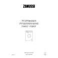 ZANUSSI F1201V Manual de Usuario