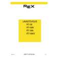 REX-ELECTROLUX RTI90N Manual de Usuario