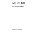 AEG Santo 2501 i Glassline Manual de Usuario