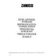 ZANUSSI ZI4250D Manual de Usuario