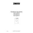 ZANUSSI FJS1197W Manual de Usuario