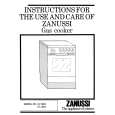 ZANUSSI GC9601 Manual de Usuario