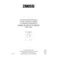 ZANUSSI ZWS1040 Manual de Usuario