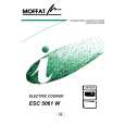 MOFFAT ESC5061W Manual de Usuario