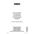 ZANUSSI ZT 1621 B Manual de Usuario