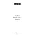ZANUSSI ZOB662X Manual de Usuario