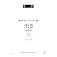 ZANUSSI ZWM270 Manual de Usuario