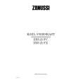 ZANUSSI ZRS21FX Manual de Usuario