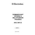 ELECTROLUX EKC5610XB Manual de Usuario