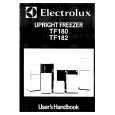 ELECTROLUX TF182 Manual de Usuario