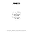 ZANUSSI ZVC240C Manual de Usuario