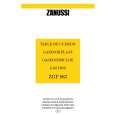ZANUSSI ZGF983TCX Manual de Usuario