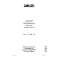 ZANUSSI ZRX7JB Manual de Usuario